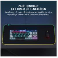 GAMEPOWER EVA 5 BLUE SWITCH 88 MEKANİK KLAVYE RBW